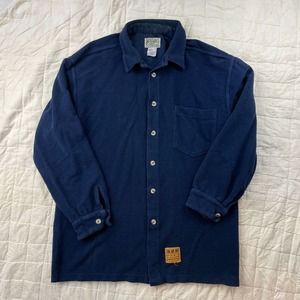 Vintage Roots Sporting Goods Canada Shirt Large Button Shirt 525 Post Production